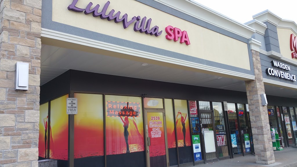 Luluvillea Spa | 2539 Warden Av, Scarborough, ON M1W 2H5, Canada | Phone: (416) 493-8898
