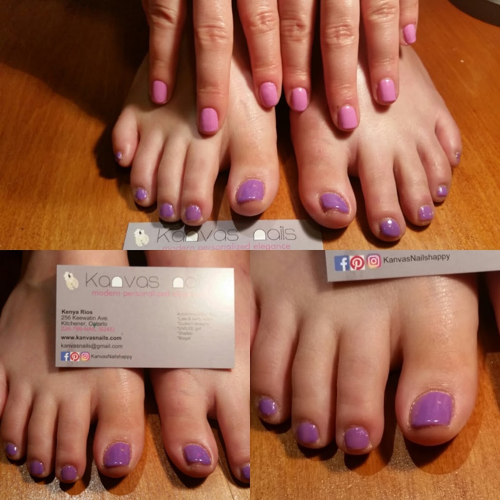 Kanvas Nails | 256 Keewatin Ave, Kitchener, ON N2B 3W4, Canada | Phone: (226) 789-6245