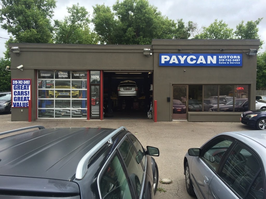 Paycan Motors Ltd | 1278 Victoria St N, Kitchener, ON N2B 3C9, Canada | Phone: (519) 742-3497
