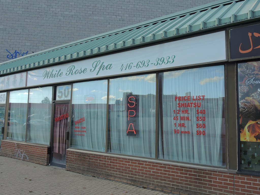 White Rose Spa | 50 Danforth Rd, Scarborough, ON M1L 3W4, Canada | Phone: (416) 693-3933
