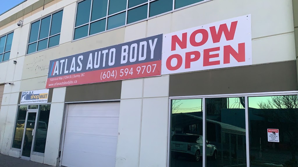 Atlas Auto Body BC | 7638 Anvil Way, Surrey, BC V3W 4H7, Canada | Phone: (604) 594-9707