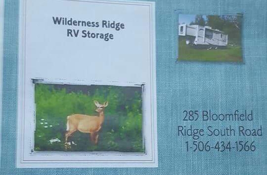 Wilderness Ridge RV Storage | 285 Bloomfield Ridge S Rd, Bloomfield, NB E5N 4X7, Canada | Phone: (506) 434-1566