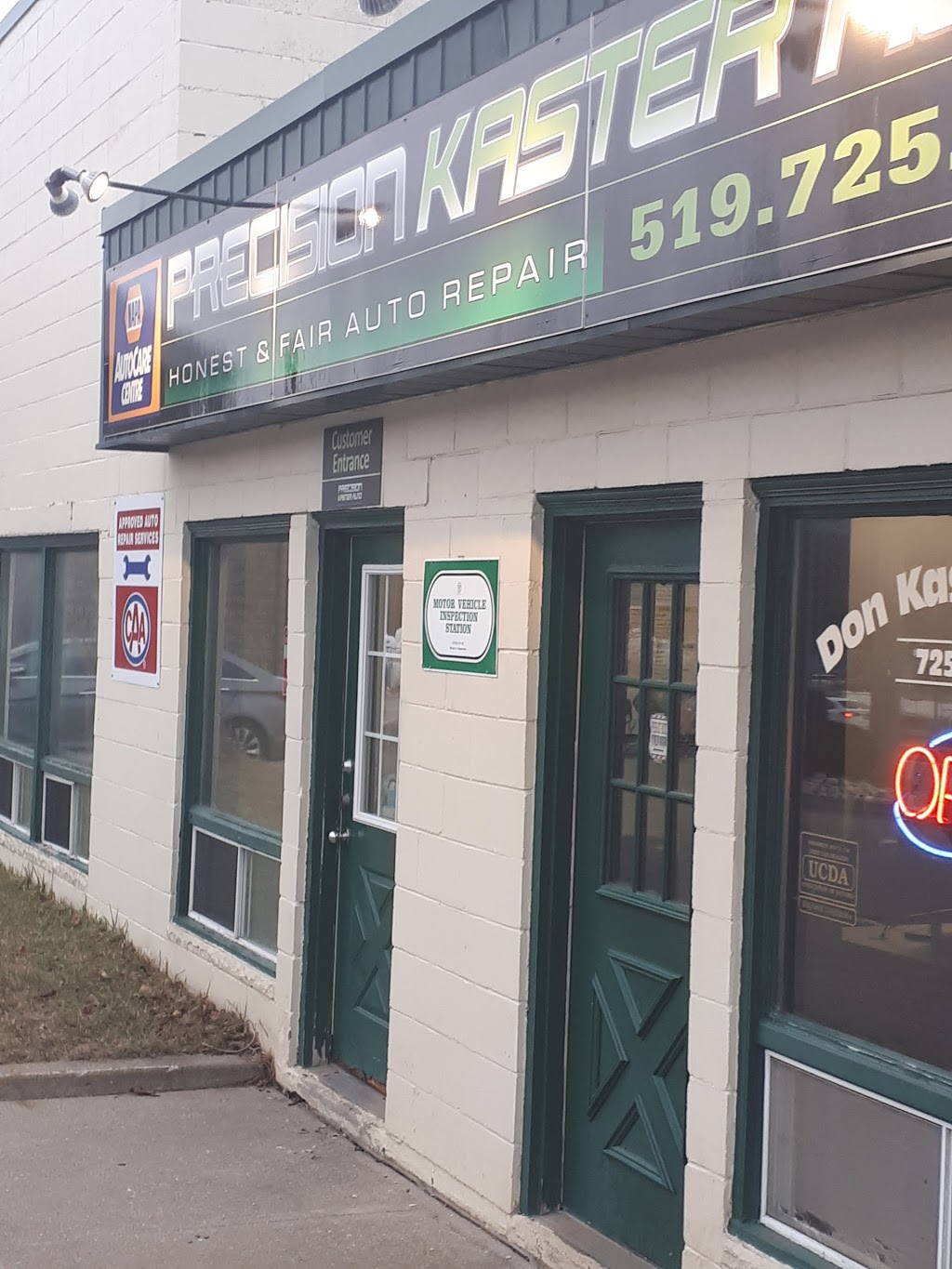 Precision Kaster Auto | 466 Phillip St, Waterloo, ON N2L 5J2, Canada | Phone: (519) 725-4951