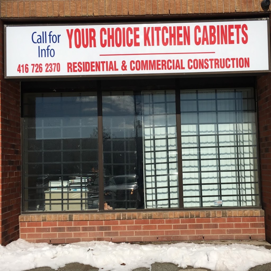 Your Choice Kitchen Cabinets & Bath | 1010 Bramhurst Avenue, Unit #10, Brampton, ON L6T 5H1, Canada | Phone: (416) 726-2370