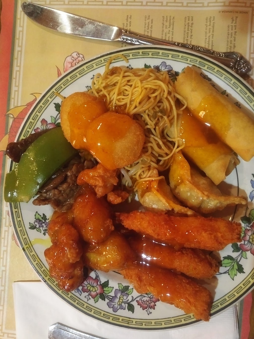 Tein Bo Restaurant | 775 9th Ave E, Owen Sound, ON N4K 3E6, Canada | Phone: (519) 371-9733