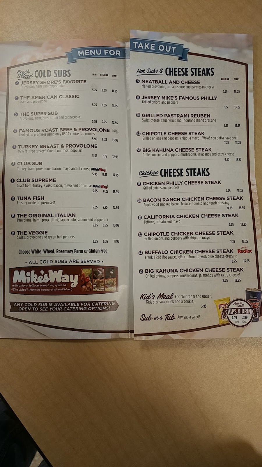 Jersey Mikes Subs | 4865 24th Avenue Unit 600, Fort Gratiot Twp, MI 48059, USA | Phone: (810) 937-2556