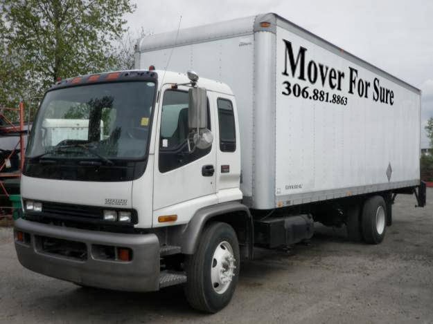 Mover For Sure | 102 Wakabayashi Crescent, Saskatoon, SK S7K 7L8, Canada | Phone: (306) 881-8863