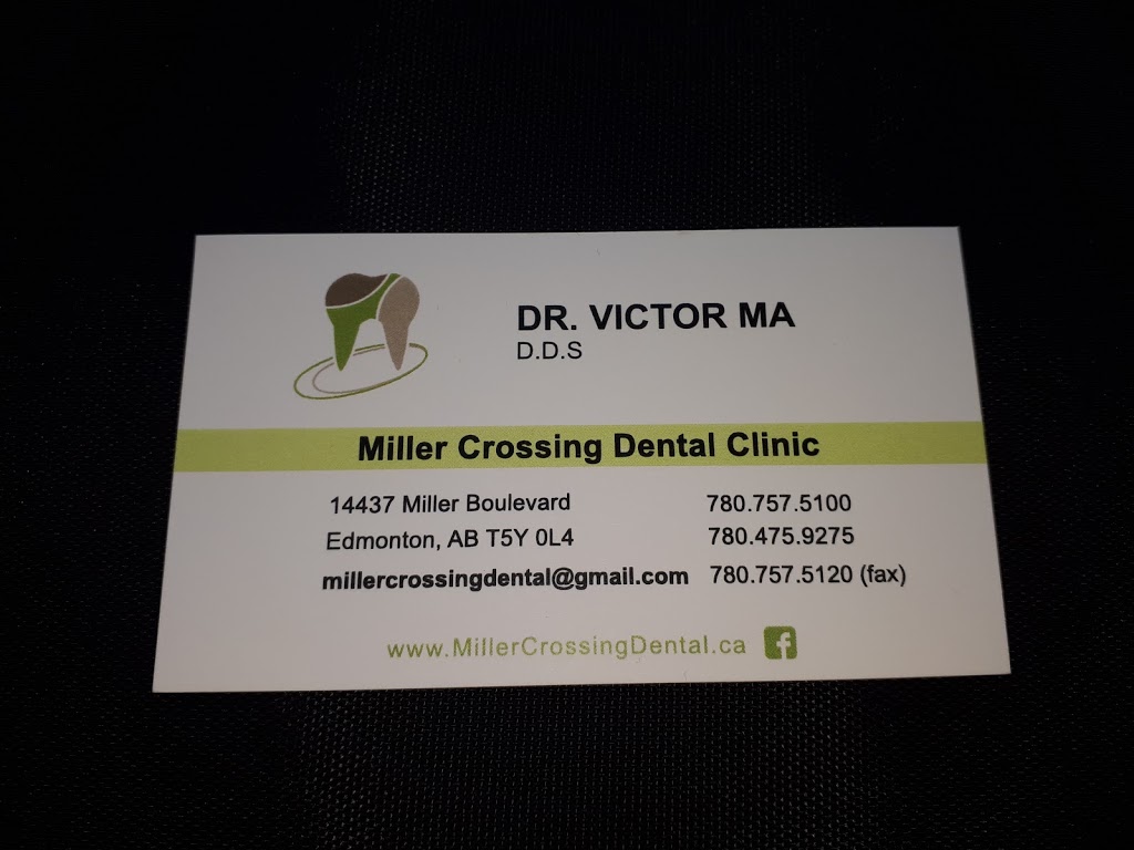 Miller Crossing Dental Clinic | 14437 Miller Blvd NW, Edmonton, AB T5Y 0L4, Canada | Phone: (780) 757-5100