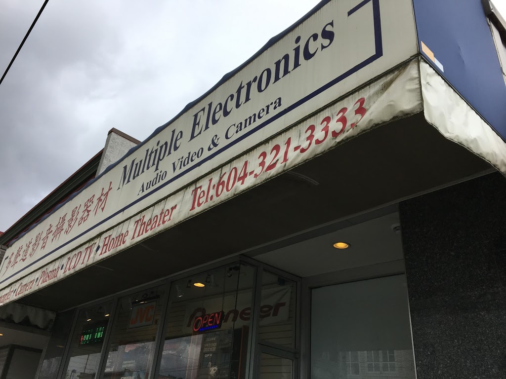Multiple Electronics Co Ltd | 6978 Victoria Dr, Vancouver, BC V5P 3Y8, Canada | Phone: (604) 321-3333