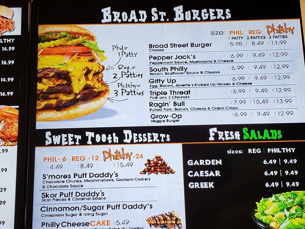 Philthy Phillys | 15480 Bayview Ave, Aurora, ON L4G 7J1, Canada | Phone: (905) 503-7888