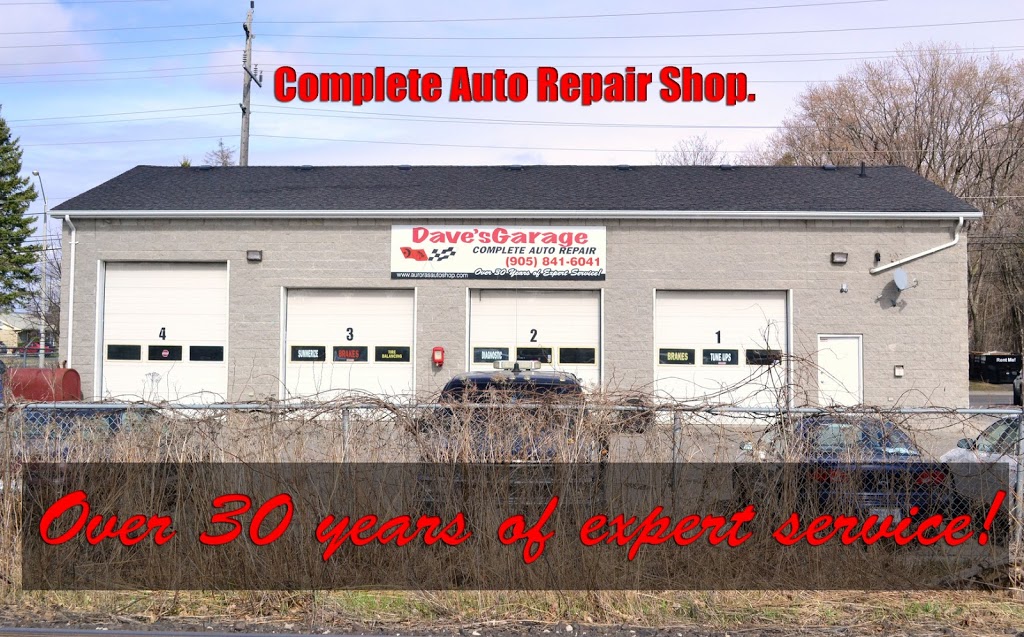 Daves Garage | 70 Industrial Pkwy S, Aurora, ON L4G 3V6, Canada | Phone: (905) 841-6041