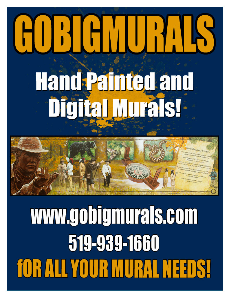 GobigMurals | Crawford, 161 Anderson Dr N, Elmwood, ON N0G 1S0, Canada | Phone: (519) 939-1660