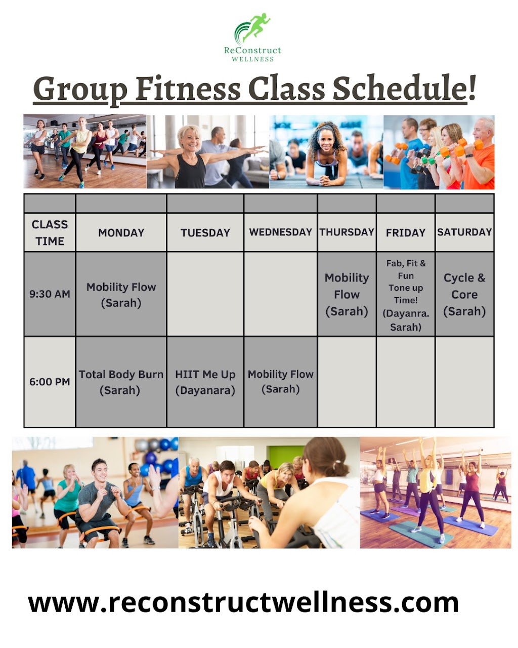 Reconstruct Wellness Fitness & Massage | 80 Sage Hill Road #120, Calgary, AB T3R 1W8, Canada | Phone: (825) 994-0817