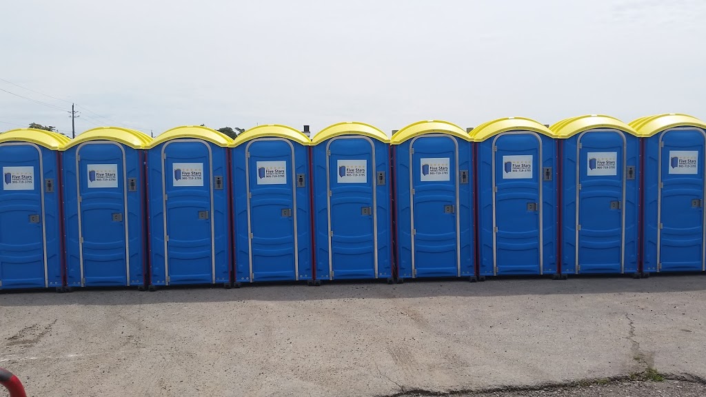 FIVE STARS PORTABLE TOILETS | 60 Beach Rd, Hamilton, ON L8L 8K3, Canada | Phone: (905) 719-3795