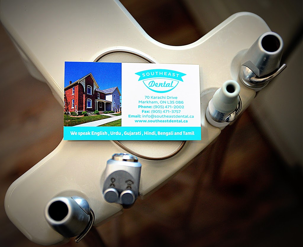 Southeast Dental | 70 Karachi Dr, Markham, ON L3S 0B5, Canada | Phone: (905) 471-2002