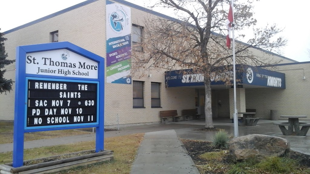 St. Thomas More Junior High School | 9610 165 ST, Edmonton, AB T5P 3S6, Canada | Phone: (780) 484-2434