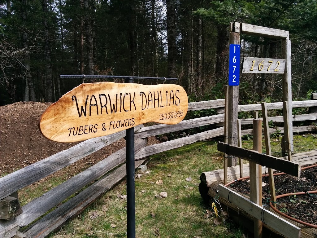 Warwick Dahlias | 1672 Constitution Rd, Black Creek, BC V9J 1G2, Canada | Phone: (250) 650-2128