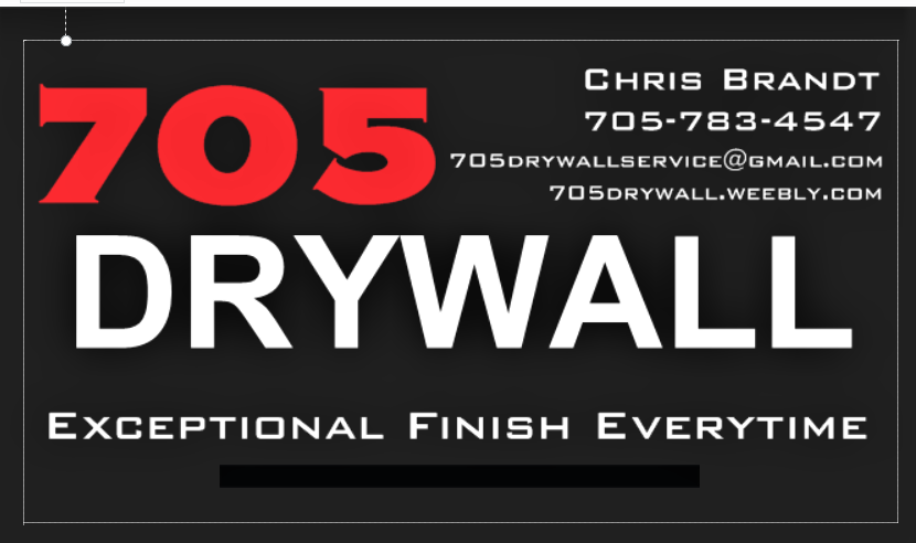 705 Drywall | 290 Yonge St, Burks Falls, ON P0A 1C0, Canada | Phone: (705) 783-4547