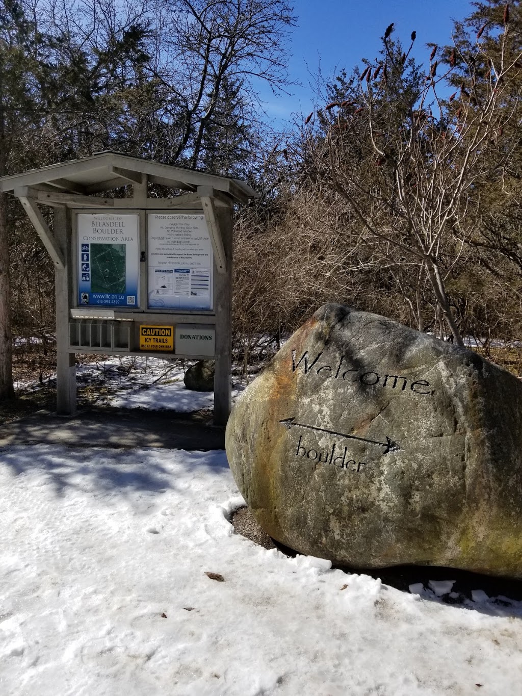 Bleasdell Boulder Conservation Area | Trenton, Quinte West, ON K8V 5P6, Canada | Phone: (613) 394-4829
