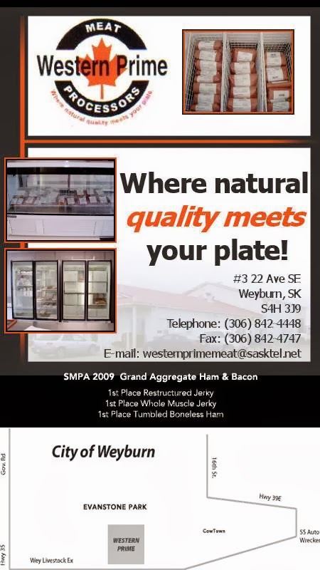 Western Prime Meat Processors | 3 22nd Ave. SE, Weyburn, SK S4H 3J9, Canada | Phone: (306) 842-4448