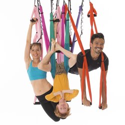 The Flying Yogi | 245 Carlaw Ave #007, Toronto, ON M4M 2S1, Canada | Phone: (647) 993-9644