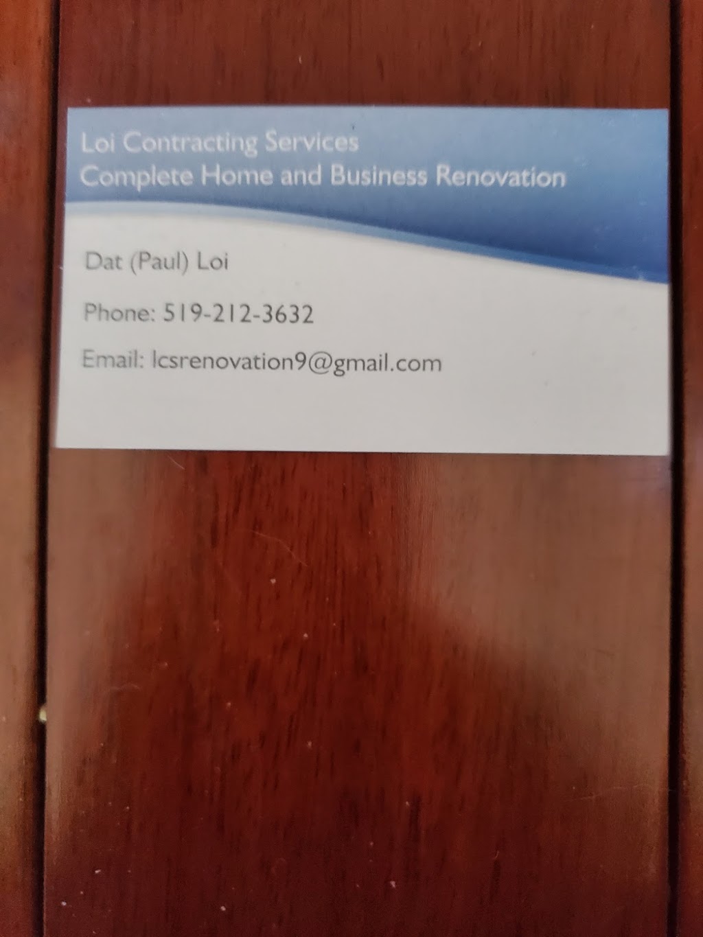 Loi Contracting Services | Kitchener, ON N2N 2L8, Canada | Phone: (519) 212-3632