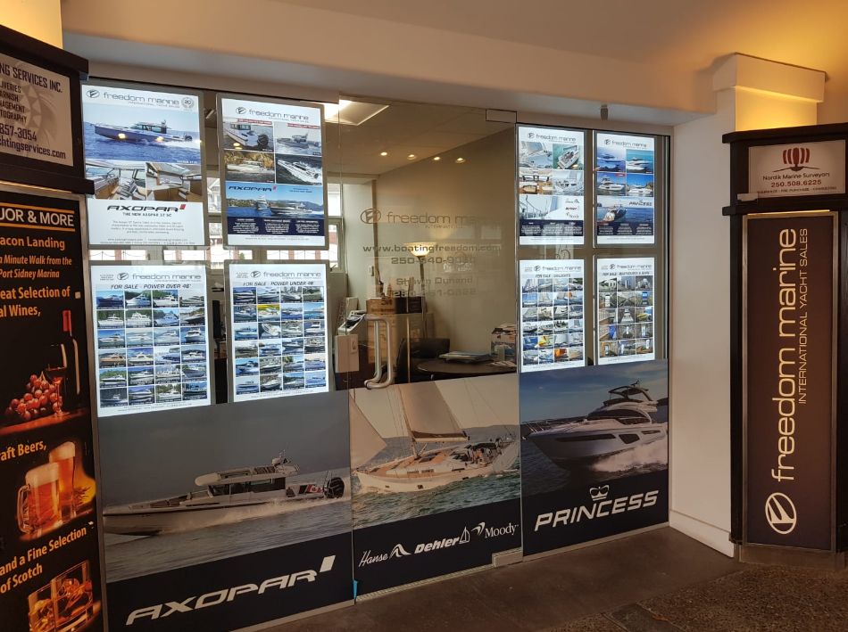 Freedom Marine Yacht Sales (Sidney) | 9835 Seaport Pl Unit 1D, Sidney, BC V8L 4X3, Canada | Phone: (250) 940-9060