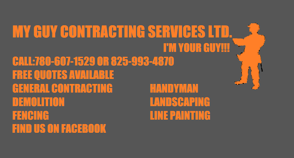 My Guy Contracting Services Ltd. | 42-27507, Township Rd 544, Sturgeon County, AB T8R 2B5, Canada | Phone: (780) 607-1529