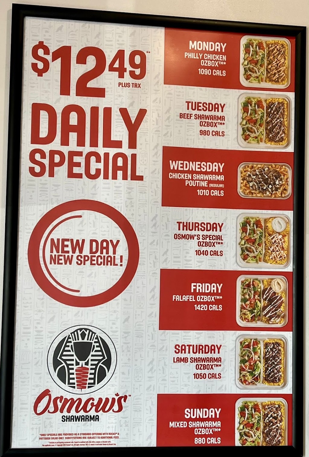 Osmows Shawarma | 840 Wellington Rd, London, ON N6E 1L9, Canada | Phone: (548) 689-9611