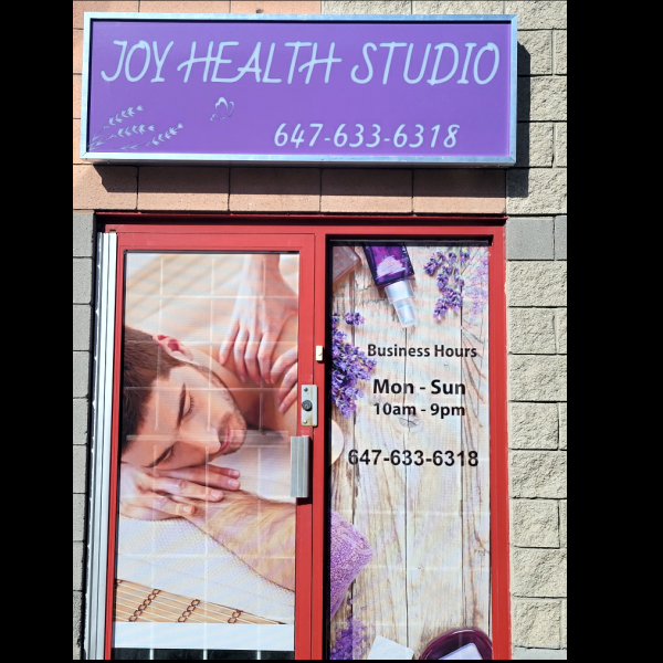 Joy Health Studio | 10 Sunray St #202, Whitby, ON L1N 9B5, Canada | Phone: (647) 633-6318