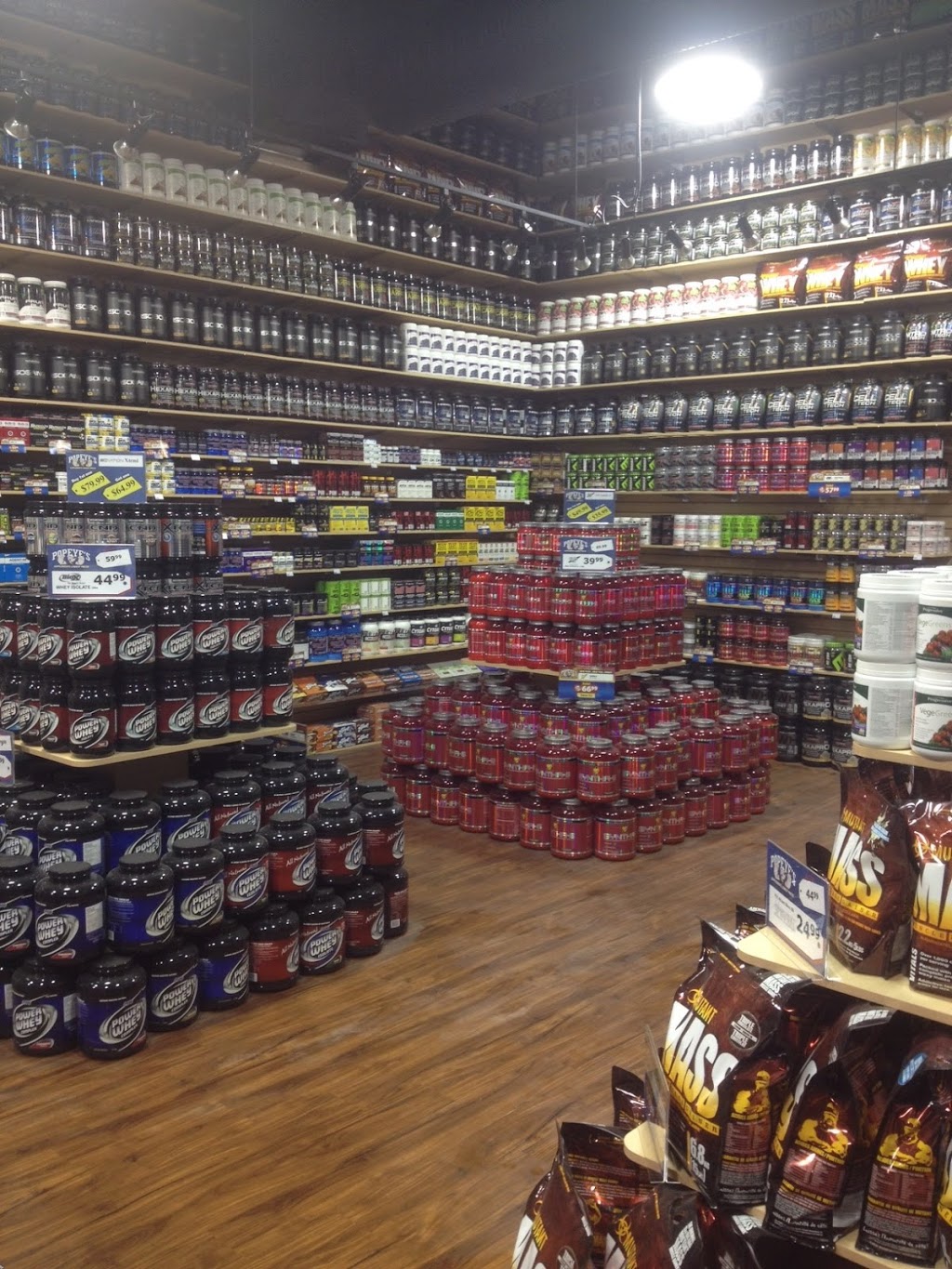 Popeyes Supplements Calgary - McKenzie Towne | 5155 130 Ave SE #403, Calgary, AB T2Z 0N3, Canada | Phone: (403) 726-2992