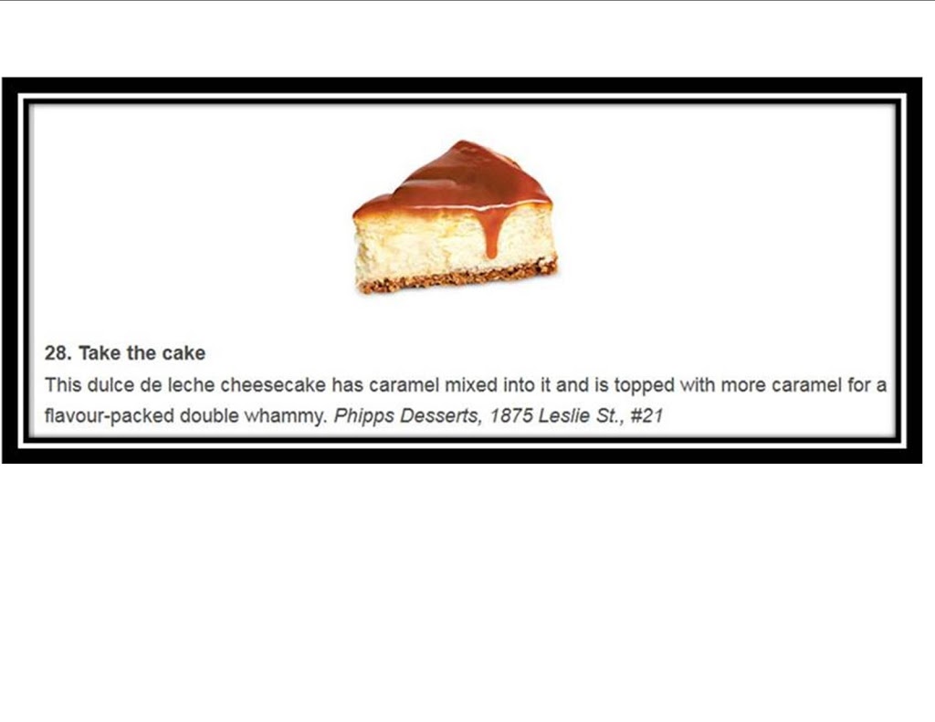 Wholesale Bakery Toronto | Phipps Desserts & Bakery | 1875 Leslie St #21, Toronto, ON M3B 2M5, Canada | Phone: (416) 391-5800