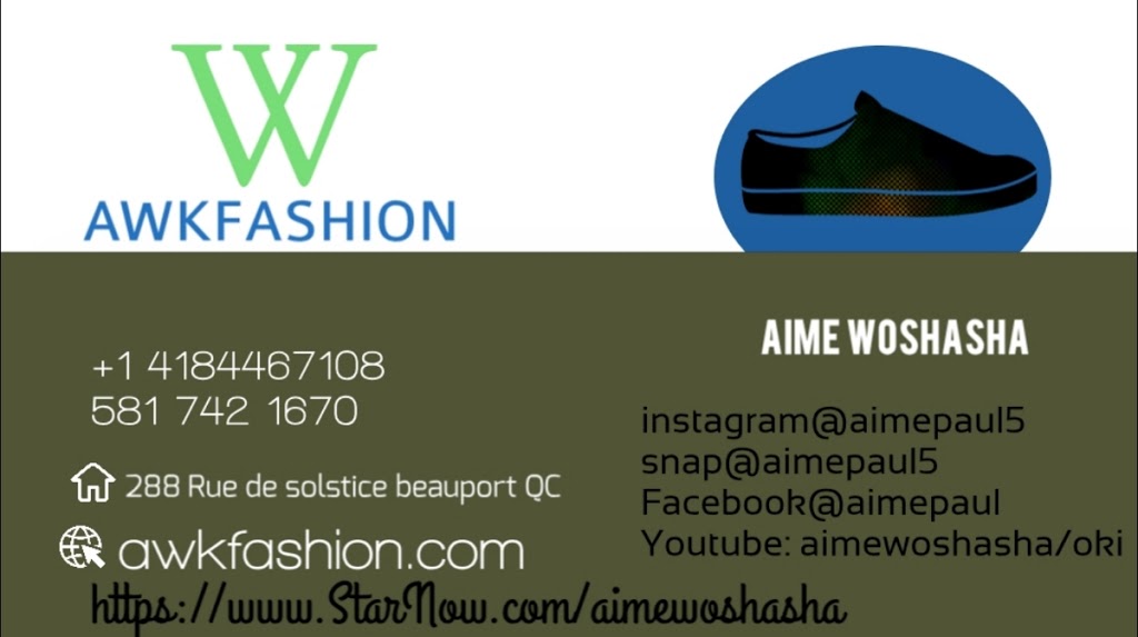 awkfashion.com | 288 Rue du Solstice, Québec, QC G1C 6R2, Canada | Phone: (418) 446-7108