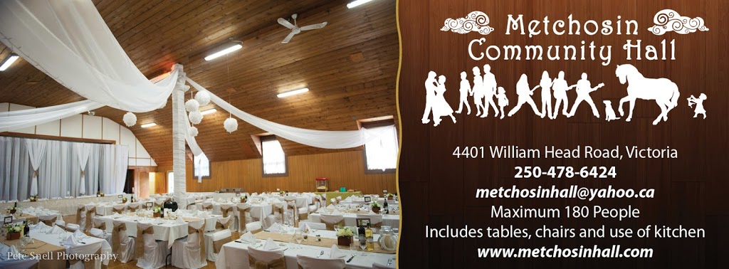 Metchosin Community Hall | 4401 William Head Rd, Victoria, BC V9C 3Z3, Canada | Phone: (250) 478-6424