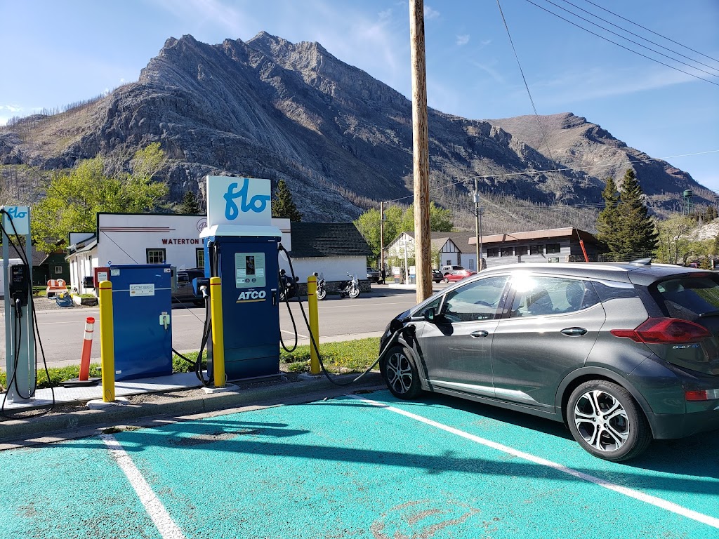 FLO Charging Station | 224 Mt View Rd, Waterton Park, AB T0K 2M0, Canada | Phone: (844) 825-3356