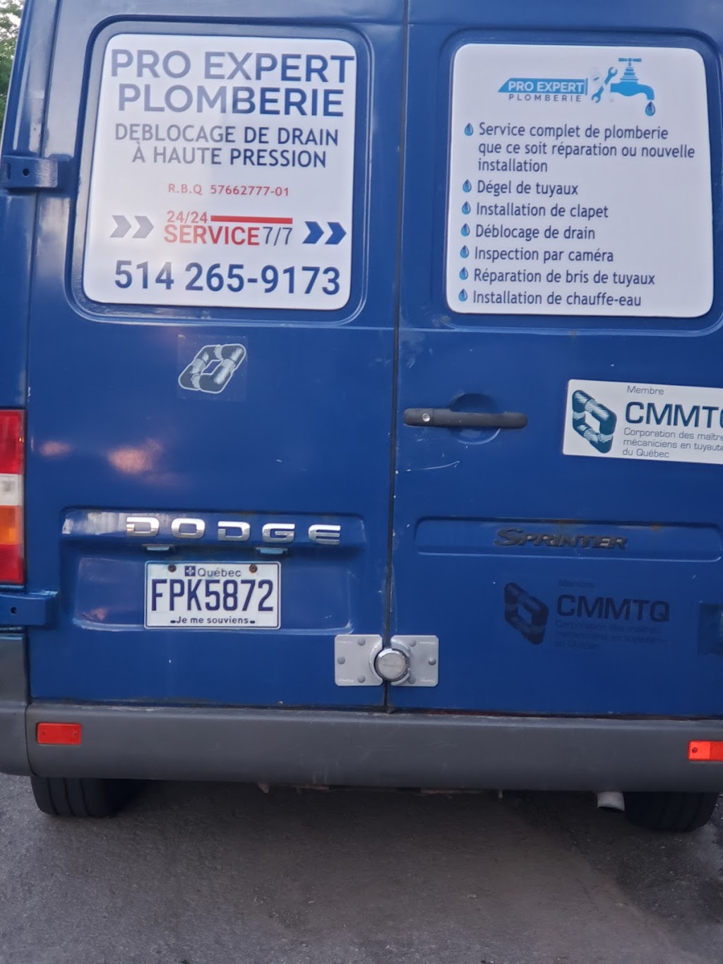Plombier ProExpert | 3142 Av. Fletcher, Montréal, QC H1L 4E1, Canada | Phone: (514) 265-9173