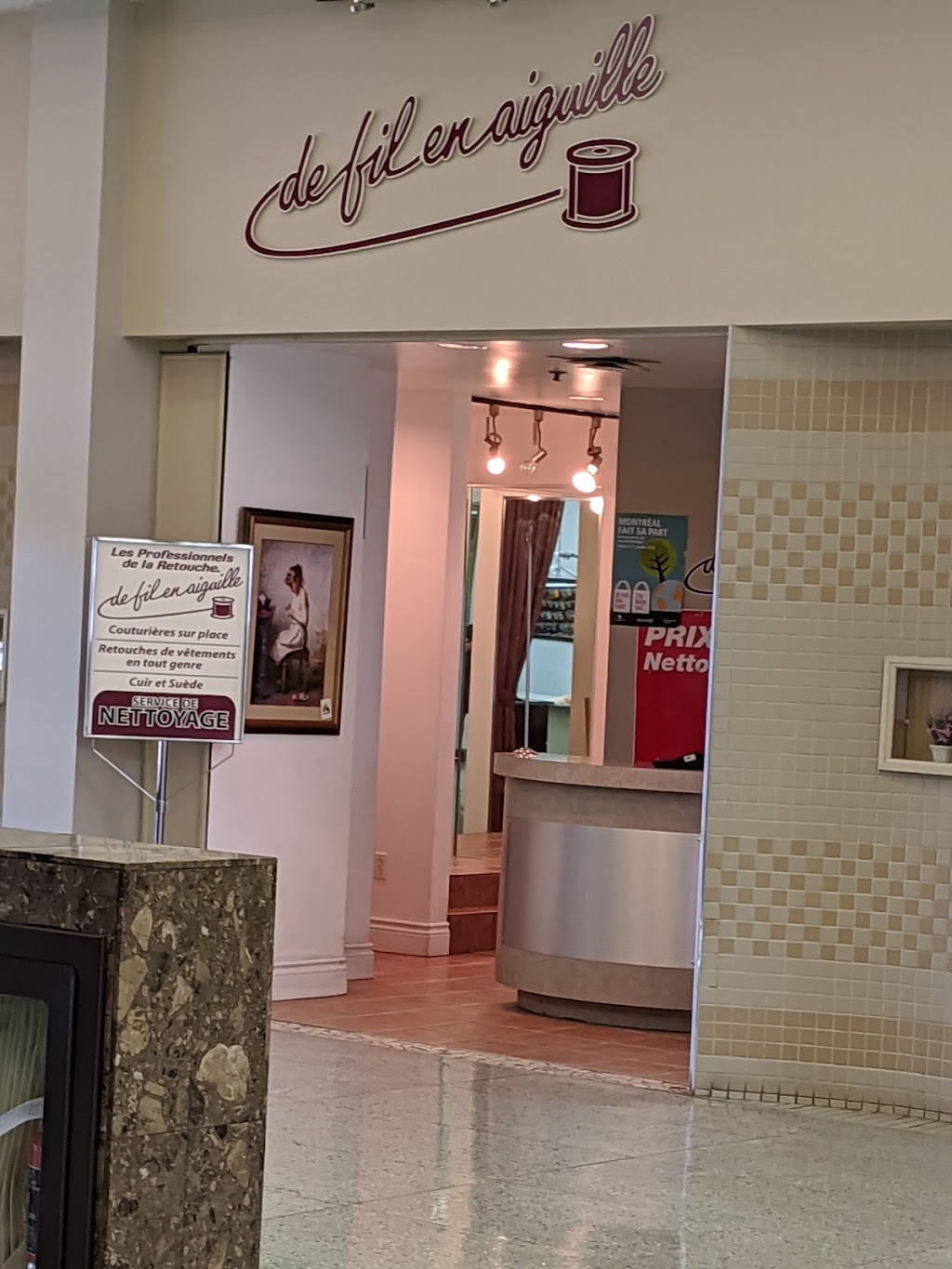 De Fil En Aiguille | 3131 Blvd. de la Côte-Vertu, Saint-Laurent, QC H4R 1Y8, Canada | Phone: (514) 335-3242