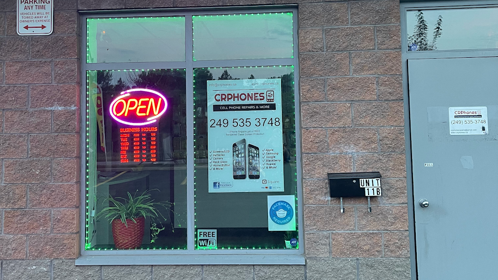 CRPhones | 1070 Innisfil Beach Road Unit 11B (side of Plaza Facing, Adullam Ave, Innisfil, ON L9S 4T9, Canada | Phone: (249) 535-3748