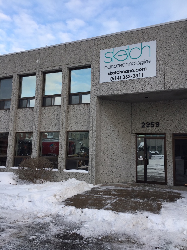 Sketch Nanotechnologies Inc | 2225 Rue Guénette, Saint-Laurent, QC H4R 2E9, Canada | Phone: (514) 333-3311