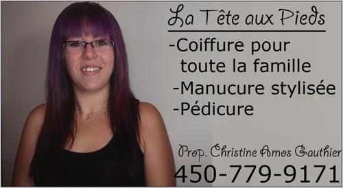 La Tête aux Pieds | 1264 Rue Marc-Aurèle, Acton Vale, QC J0H 1A0, Canada | Phone: (450) 779-9171