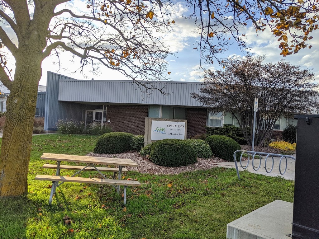 Guelph Operations Dept | 45 Municipal St, Guelph, ON N1G 1G8, Canada | Phone: (519) 837-5628
