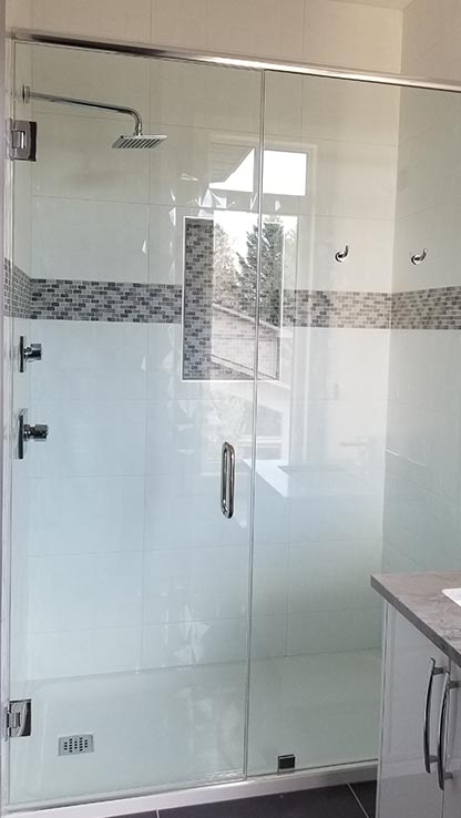 Custom Glass Shower Doors | 75 Sunmills Dr SE, Calgary, AB T2X 2R4, Canada | Phone: (825) 712-7567