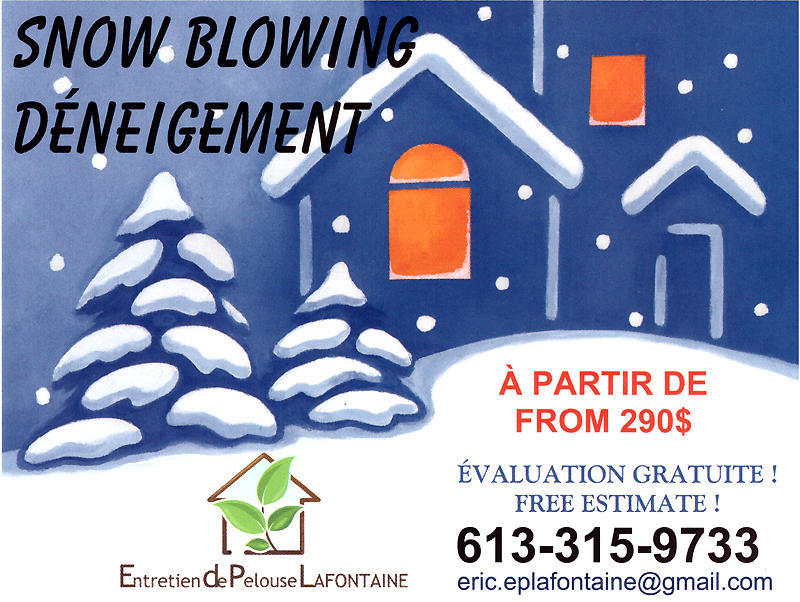 Entretien de Pelouse Lafontaine | 6491 Jeanne DArc Blvd N, Orléans, ON K1C 2R1, Canada | Phone: (613) 315-9733