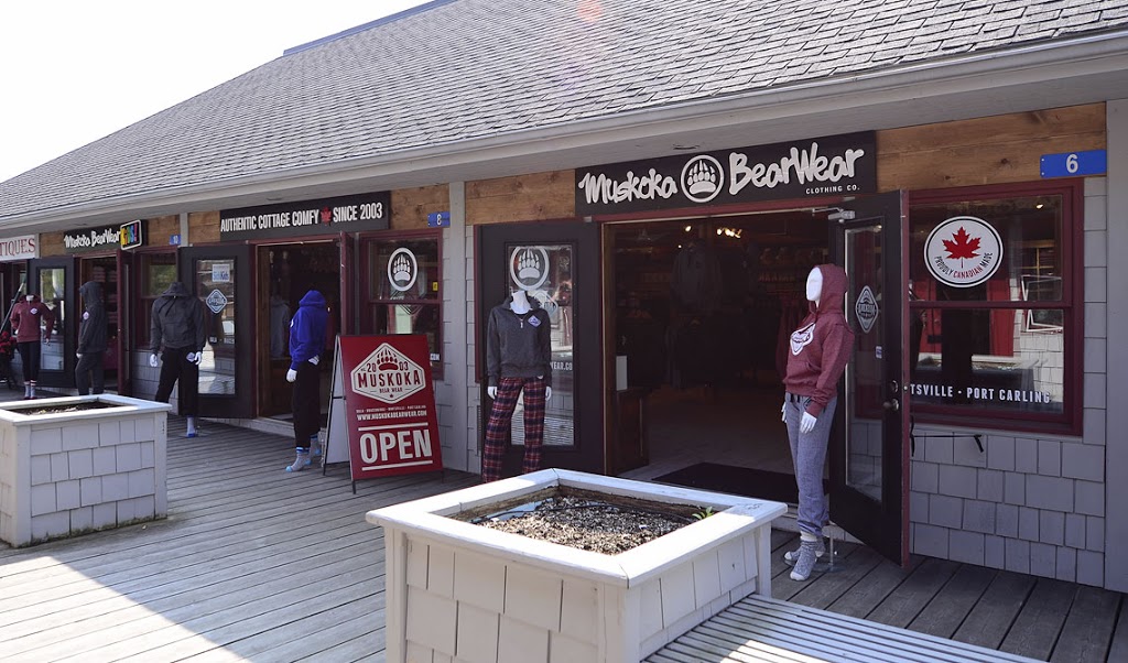 Muskoka Bear Wear - PORT CARLING (CLOSED FOR THE SEASON) | 119 Medora St, Port Carling, ON P0B 1J0, Canada | Phone: (705) 765-3904