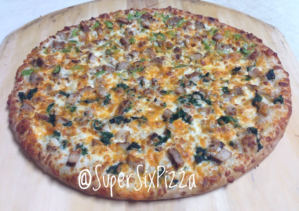 Super Six Pizza | 360 Springbank Dr, London, ON N6J 1G5, Canada | Phone: (519) 667-4992