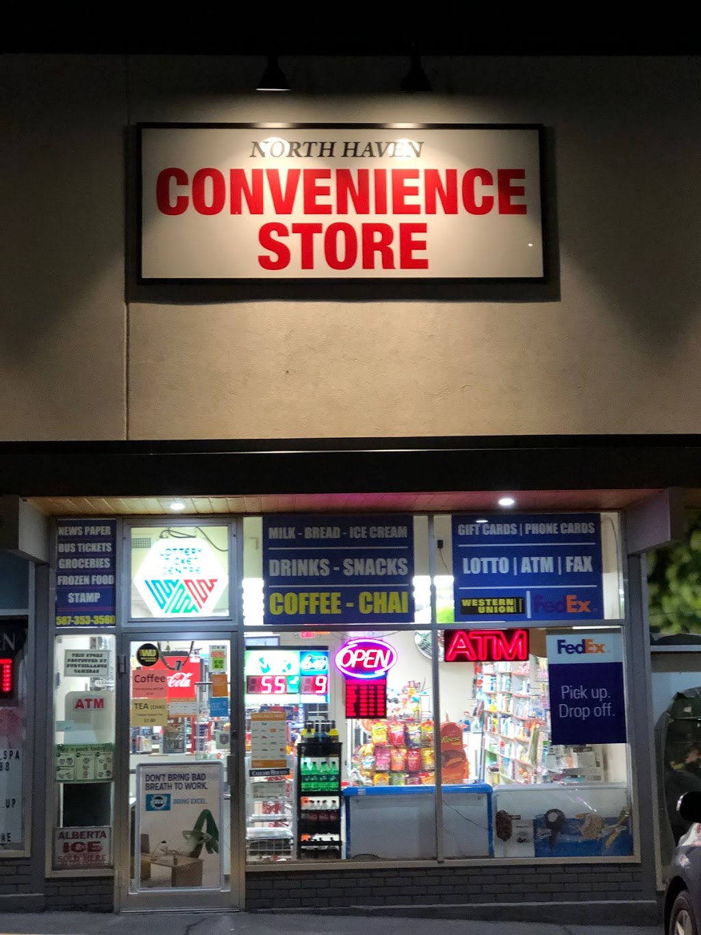 North Haven Convenience | 4404 14 St NW, Calgary, AB T2K 1J5, Canada | Phone: (587) 353-3560