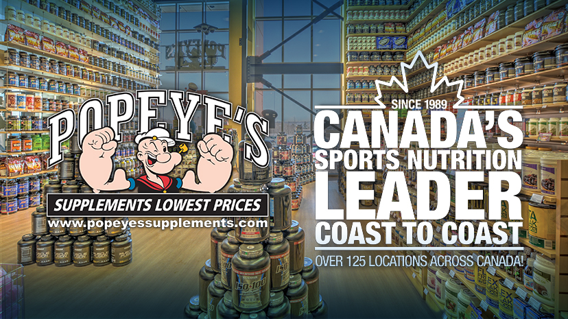 Popeyes Supplements Windsor | 4450 Walker Rd Unit E2, Windsor, ON N8W 3T5, Canada | Phone: (519) 250-4774