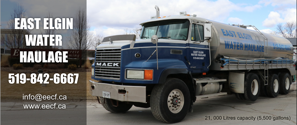 East Elgin Water Haulage | 10 Elm St, Tillsonburg, ON N4G 0A7, Canada | Phone: (519) 842-6667