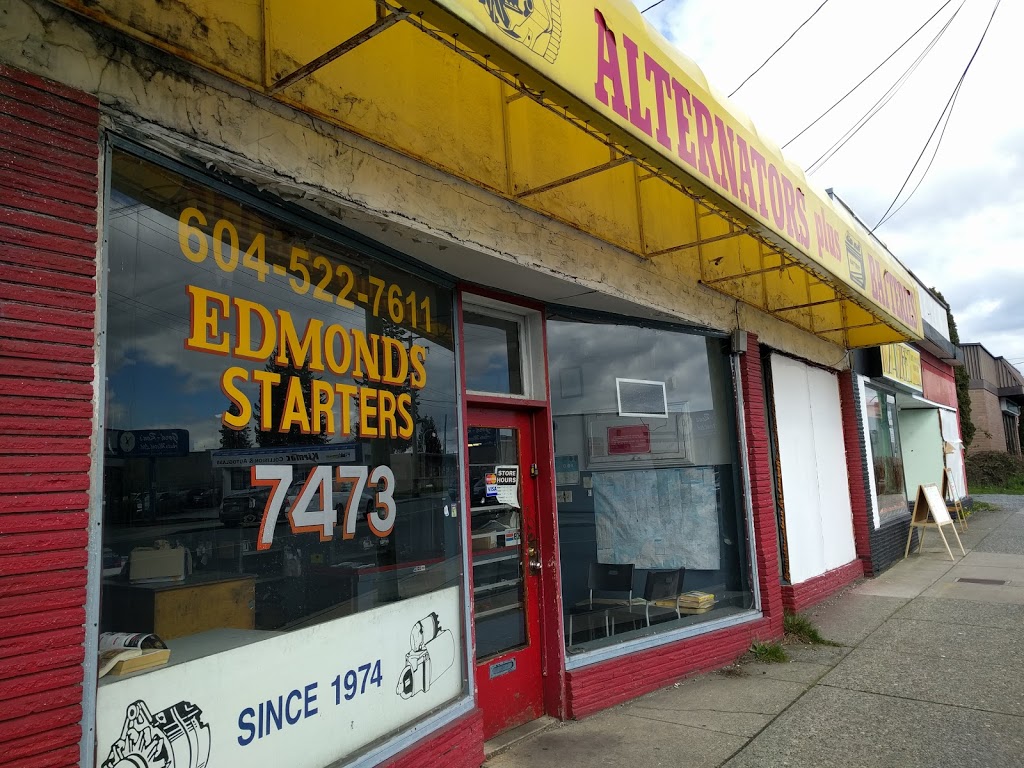 A-1 Edmonds Starters & Alternators | 7473 Edmonds St, Burnaby, BC V3N 1B3, Canada | Phone: (604) 522-7611