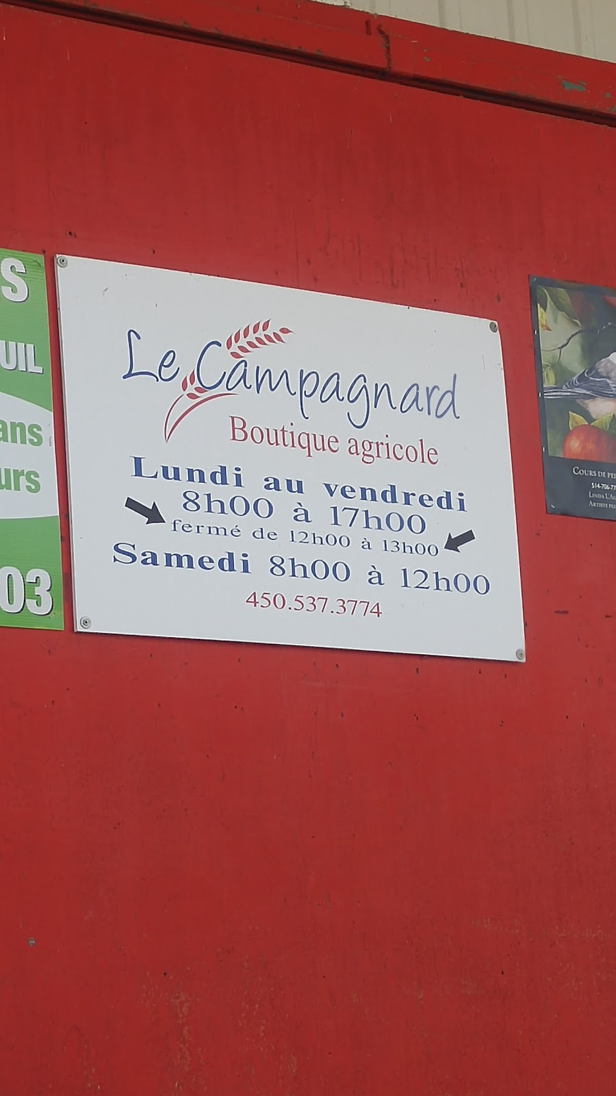 Les Moulins BGL inc. & Campagnard | hardware store | 14 Rue Legault, Saint-André-dArgenteuil, QC J0V 1X0, Canada | 4505373774 OR +1 450-537-3774